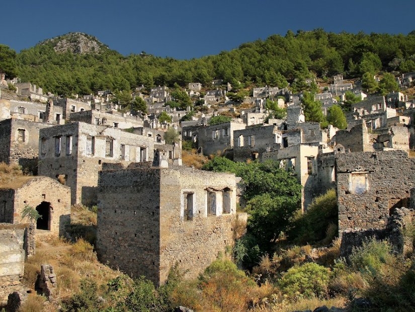 A Ghost Town: Kayakoy