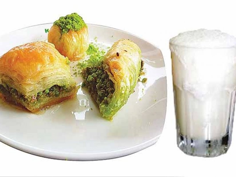 An Unlikely Duo: Ayran and Baklava