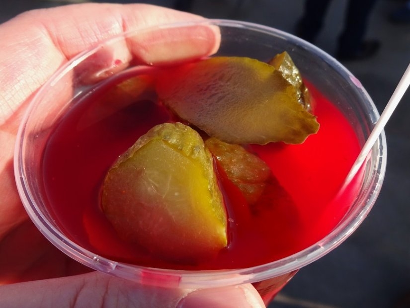 Unique Drink of Eminönü: Pickle Juice