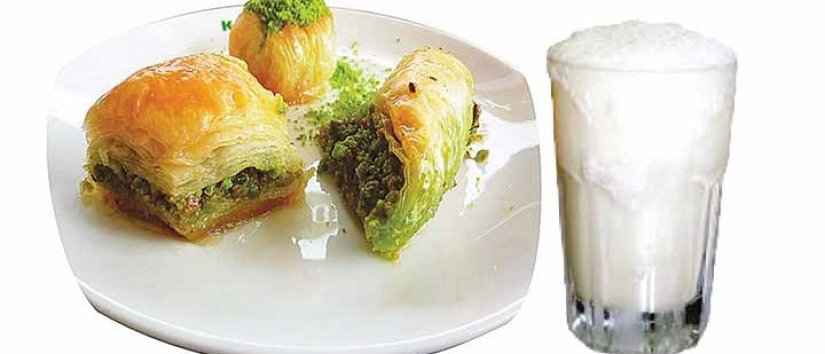 An Unlikely Duo: Ayran and Baklava