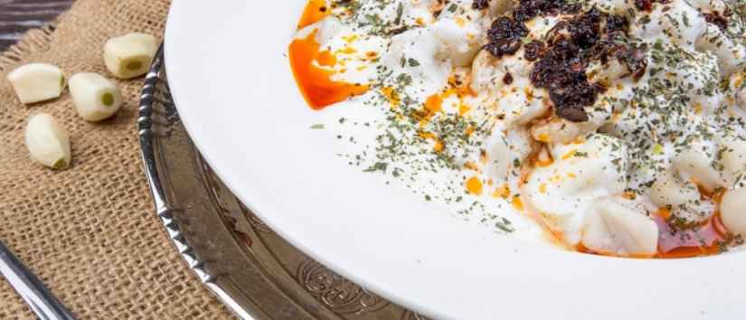 Berühmte türkische Knödel - Manti