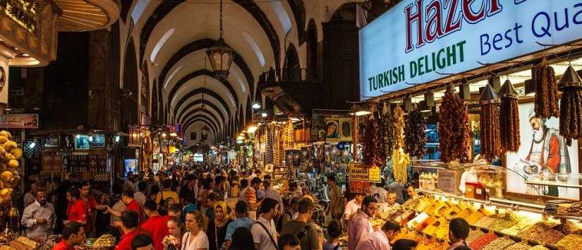 The Spice Bazaar in Istanbul