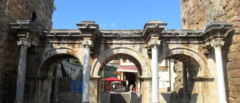 The Famous Arch in Antalya: Hadrian’s Gate