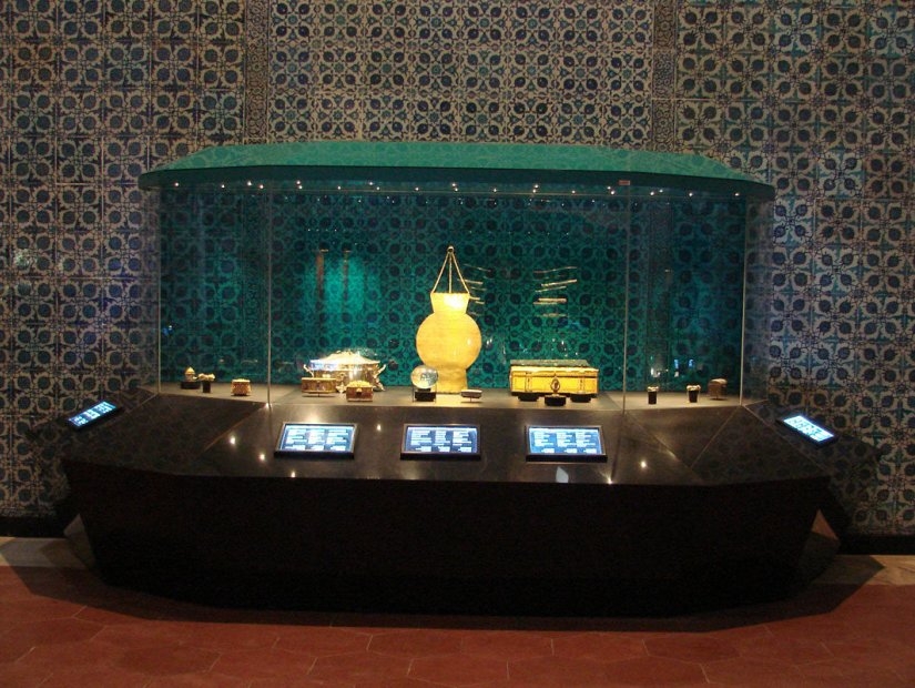 Heilige Relikte des Propheten Mohammed im Topkapi-Palast