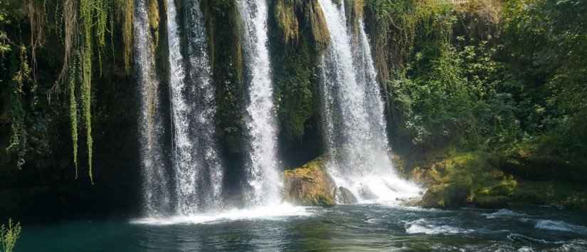 Дюденские водопады в Анталии.