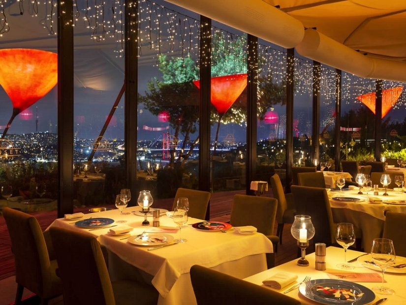 Restaurants avec les meilleures vues à Istanbul