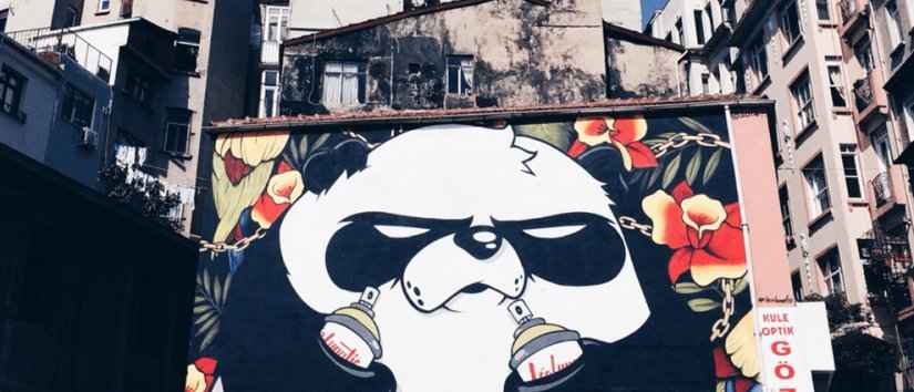 هنر خیابانی و دیوار نویسی در استانبول