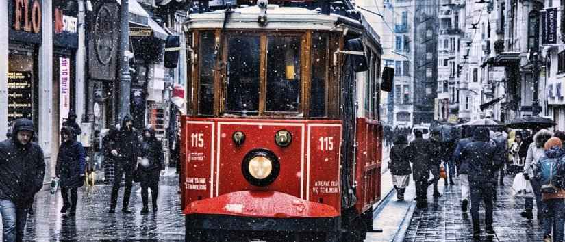 Trams in Istanbul 