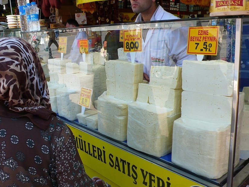 ترکی پنیر کی مختلف اقسام