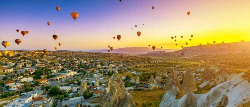 Heißluftballonfahrten in Kappadokien