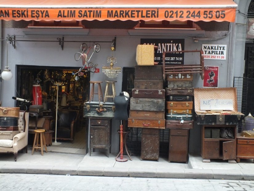 Antiquitätengeschäfte von Çukurcuma