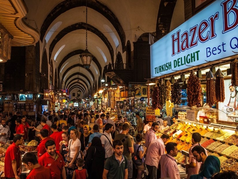 The Spice Bazaar in Istanbul