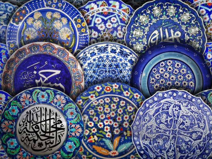 Türkische Keramik und Fliesen