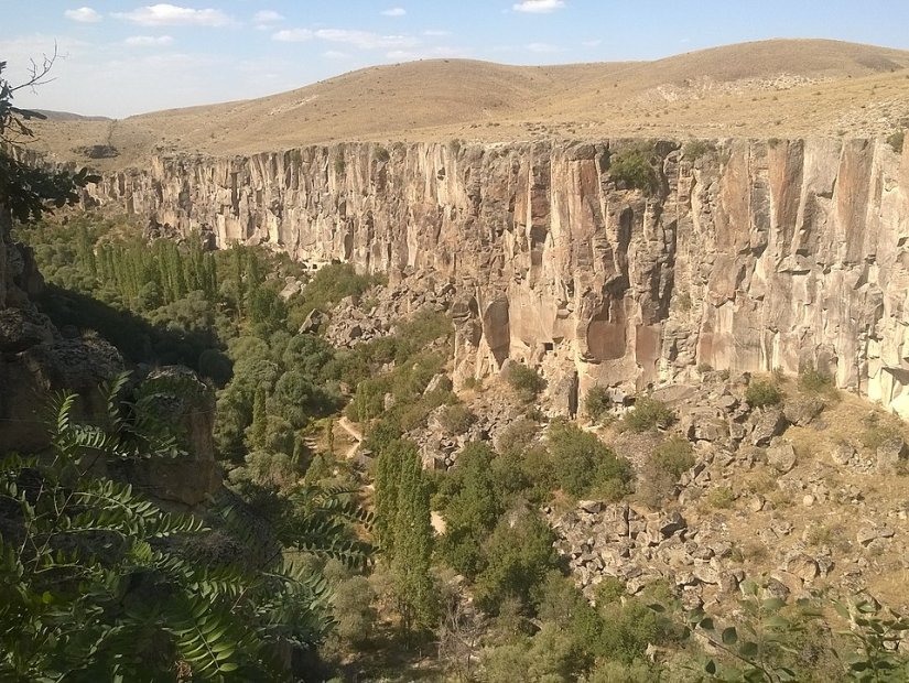 土耳其的峡谷