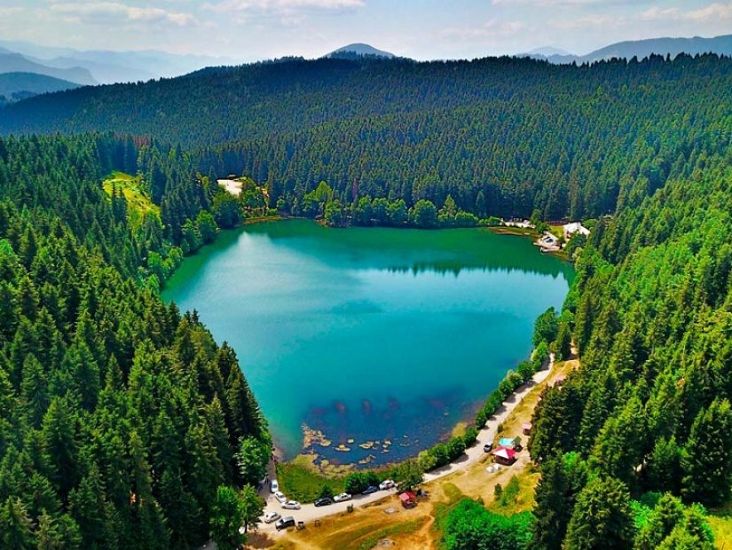 Hochebenen in der Schwarzmeerregion zu besuchen