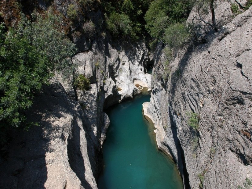 Les canyons en Turquie