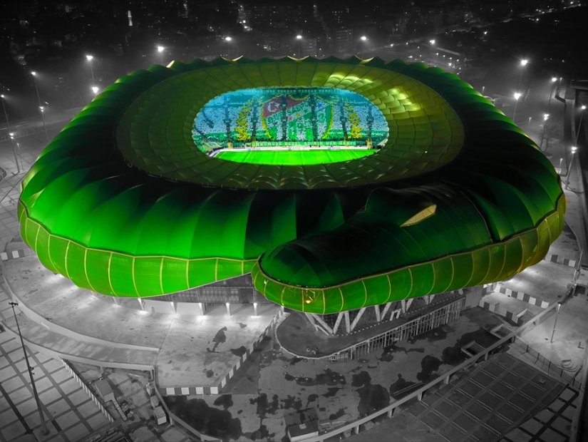 بهترین استادیوم های فوتبال ترکیه