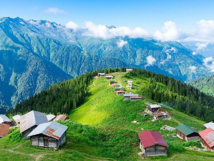 Hochebenen in der Schwarzmeerregion zu besuchen